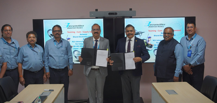 BEL signs Teaming-cum-Supply Agreement with Sahana Defence Limited